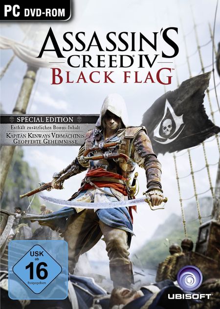 Assassin's Creed 4: Black Flag - Special Edition (PC) - Der Packshot