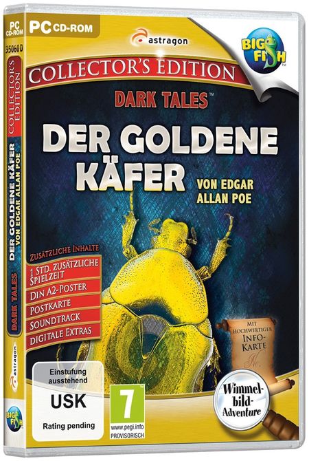 Dark Tales: Der Goldene Käfer - Collector's Edition (PC) - Der Packshot
