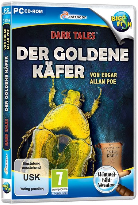 Dark Tales: Der Goldene Käfer (PC) - Der Packshot