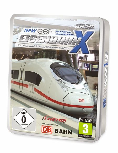 New EEP EisenbahnX Basic (PC) - Der Packshot