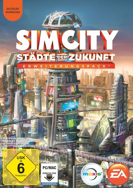 Sim City Add-on: Städte der Zukunft (PC) - Der Packshot