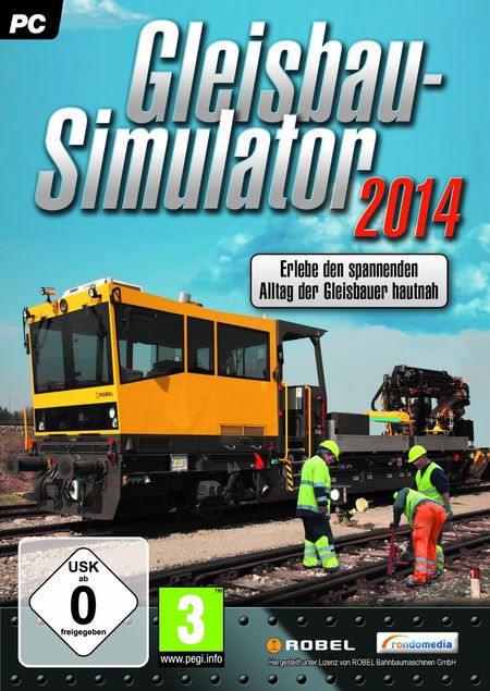 Gleisbau-Simulator 2014 (PC) - Der Packshot