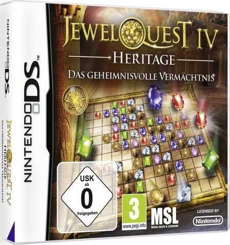 Jewel Quest 4: Heritage (3DS) - Der Packshot