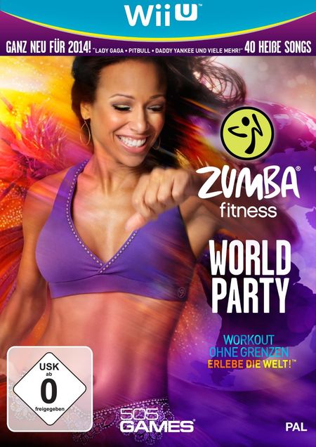 Zumba Fitness World Party (inkl. Fitness-Gürtel) (Wii U) - Der Packshot