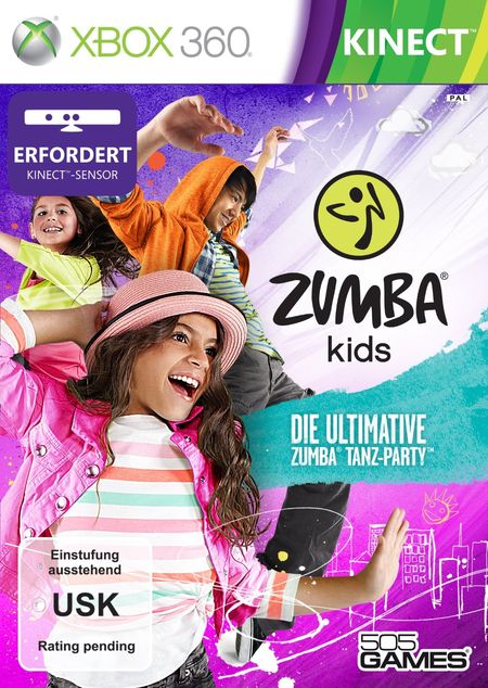 Zumba Kids - The Ultimative Zumba Dance Party (Kinect) - Der Packshot