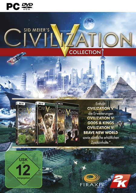 Sid Meier's Civilization V - Weihnachtsedition - Der Packshot