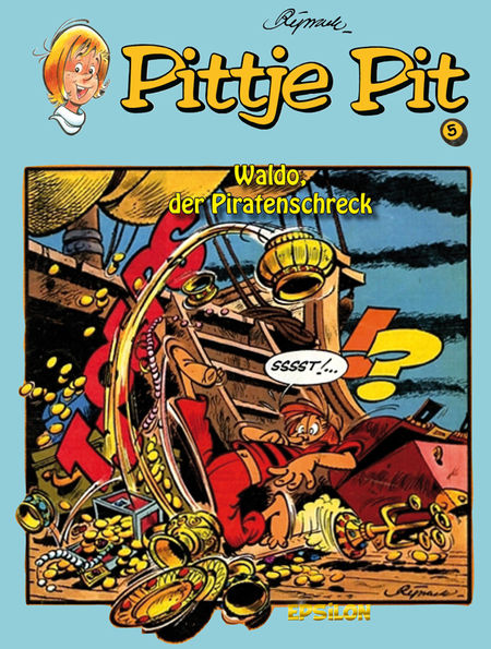 Pittje Pit 5: Waldo, der Piratenschreck - Das Cover
