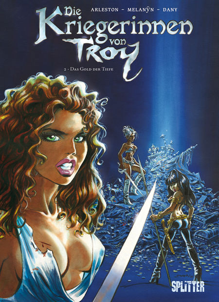 Kriegerinnen von Troy, Die 2: Das Gold der Tiefe - Das Cover