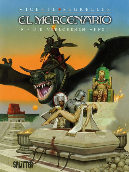 El Mercenario 9: Die verlorenen Ahnen - Das Cover