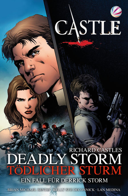Castle Comicband 1 Deadly Storm – Tödlicher Sturm: Ein Fall für Derrick Storm - Das Cover