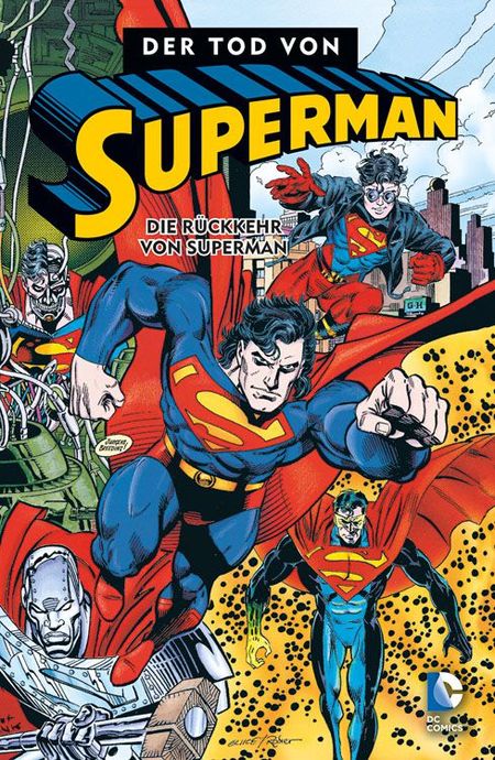Der Tod von Superman 4 SC - Das Cover