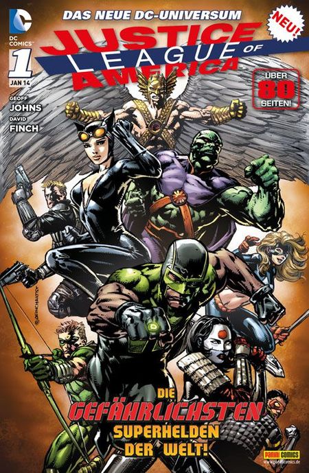 Justice League Of America 1 - Das Cover