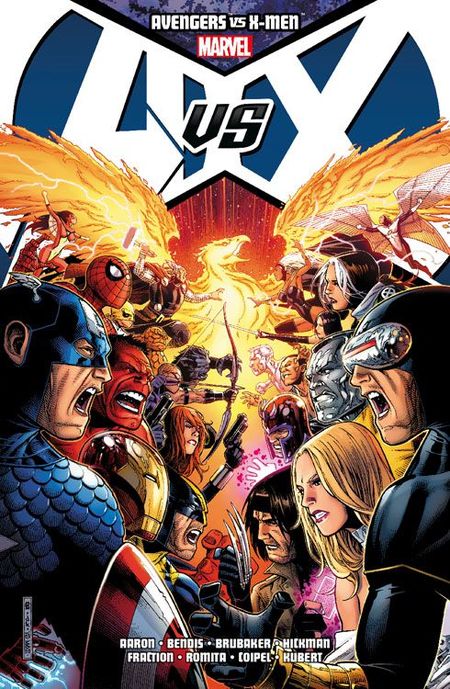 Avengers vs. X-Men Paperback SC - Das Cover