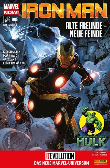 Iron Man/Hulk 5 - Das Cover