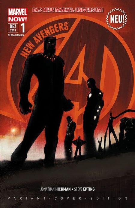 New Avengers 1 Variant - Das Cover
