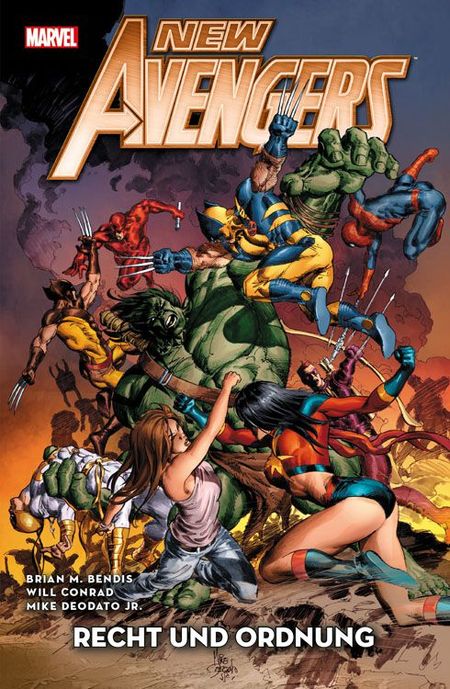 New Avengers Paperback 4: Recht Und Ordnung - Das Cover