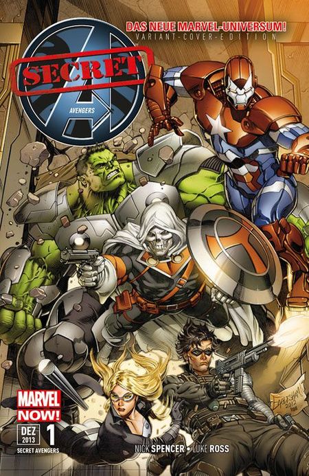 Secret Avengers 1 Variant - Das Cover