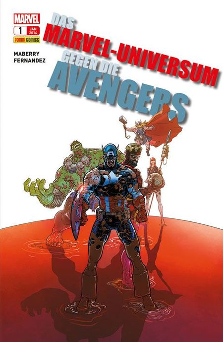 Das Marvel-Universum gegen die Avengers - Das Cover