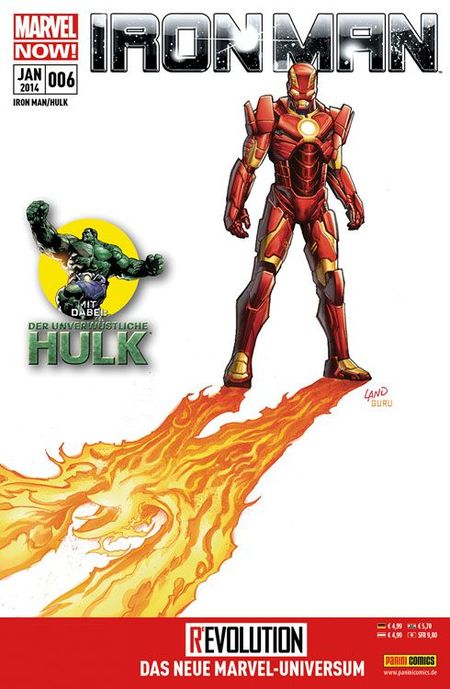 Iron Man/Hulk 6 - Das Cover