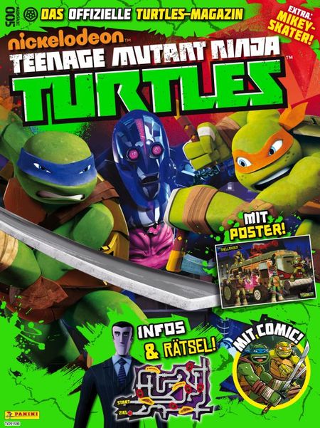 Teenage Mutant Ninja Turtles Magazin 5 - Das Cover