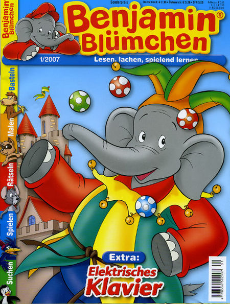 Benjamin Blümchen 1/2007 - Das Cover