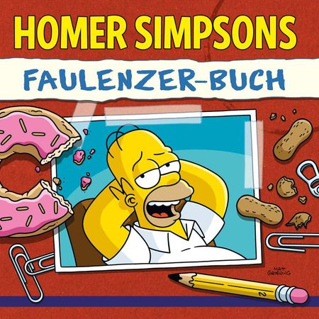 Homer Simpsons Faulenzer-Buch - Das Cover
