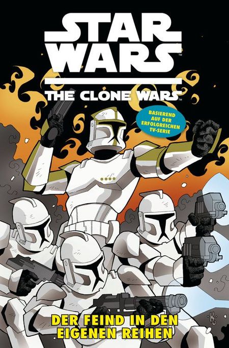 Star Wars The Clone Wars 12: Der Feind in den eigenen Reihen - Das Cover