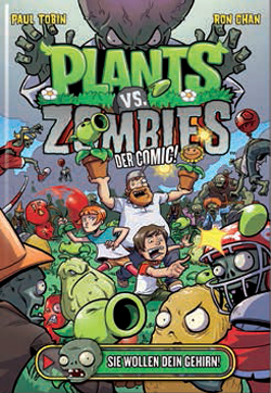 Plants vs. Zombies 1: Sie wollen dein Gehirn - Das Cover