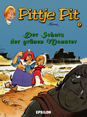 Pittje Pitt 2: Der Schatz der grünen Monster - Das Cover