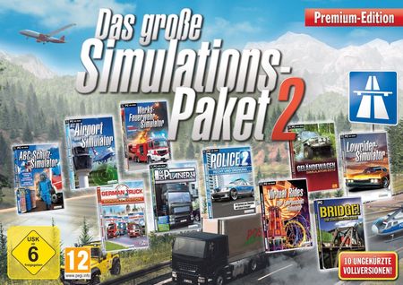 Das große Simulations-Paket 2 - Premium Edition [PC] - Der Packshot