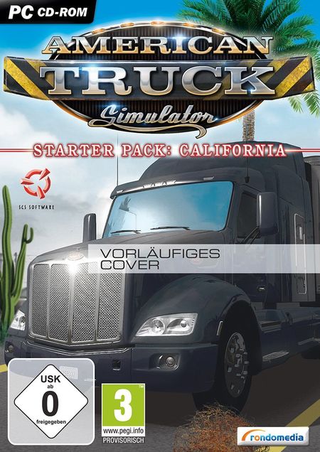 American Truck Simulator - Starter Pack California [PC] - Der Packshot
