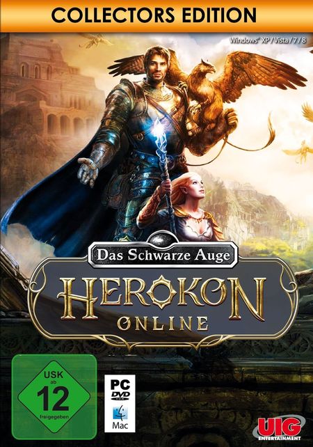 Das Schwarze Auge: Herokon Online - Collector's Edition [PC] - Der Packshot