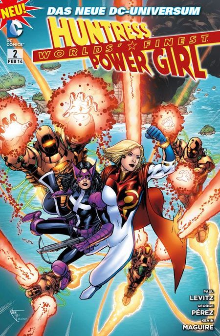 Worlds Finest - Huntress & Power Girl 2 - Das Cover