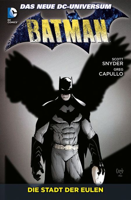 Batman Paperback 2: Die Stadt der Eulen SC - Das Cover