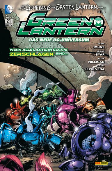Green Lantern 21 - Das Cover