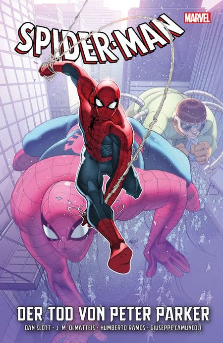 Spider-Man: Der Tod von Peter Parker HC - Das Cover