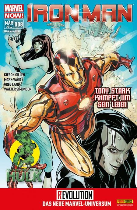 Iron Man/Hulk 8 - Das Cover