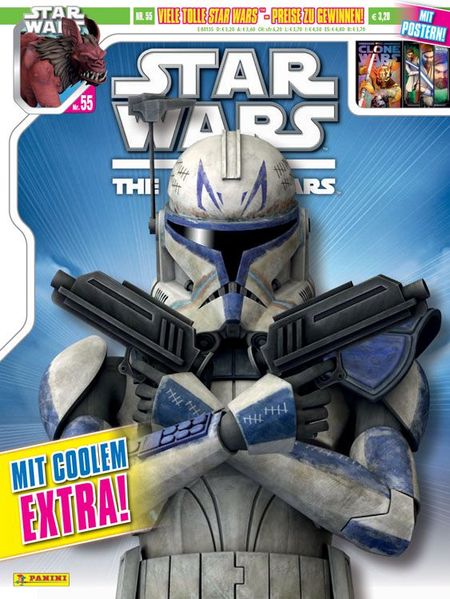 Star Wars The Clone Wars Magazin 55 - Das Cover