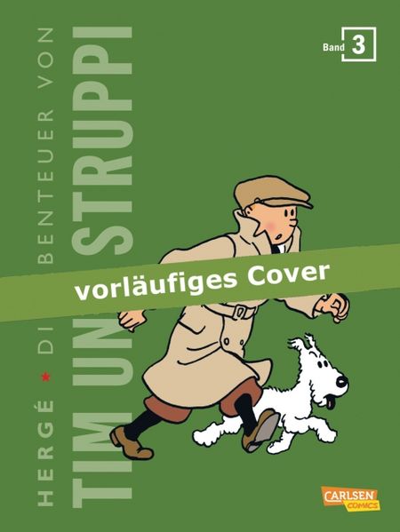 Tim und Struppi Kompaktausgabe 3 - Das Cover