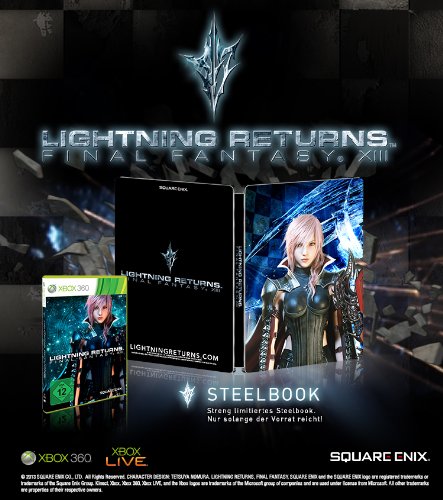 Lightning Returns - Final Fantasy XIII Steelbook Edition (Xbox 360) - Der Packshot