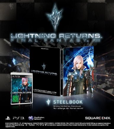 Lightning Returns - Final Fantasy XIII Steelbook Edition (PS3) - Der Packshot