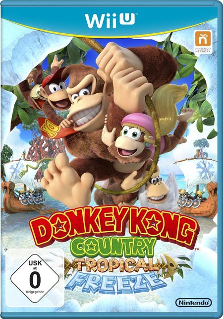 Donkey Kong Country: Tropical Freeze (Wii U) - Der Packshot