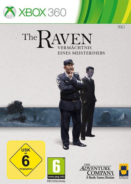 The Raven - Vermächtnis eines Meisterdiebs (Xbox 360) - Der Packshot