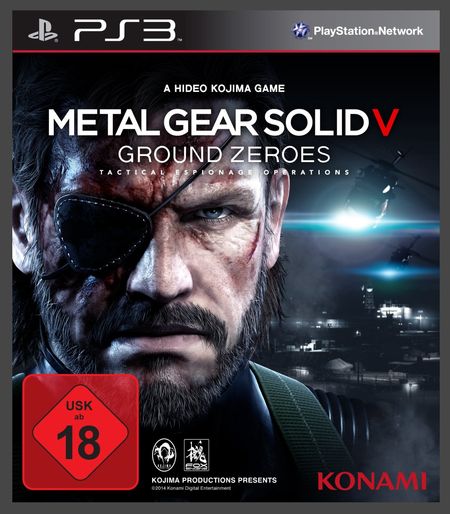 Metal Gear Solid V: Ground Zeroes (PS3) - Der Packshot