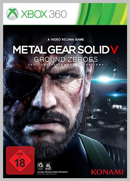 Metal Gear Solid V: Ground Zeroes (Xbox 360) - Der Packshot