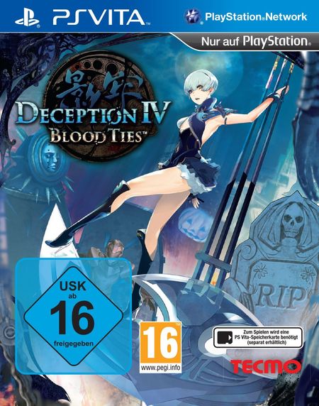 Deception IV: Blood Ties (PS Vita) - Der Packshot