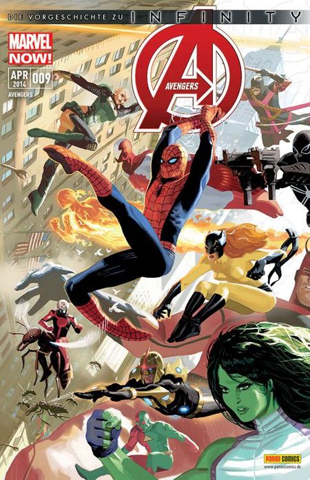 Avengers 9  - Das Cover