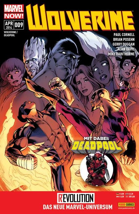 Wolverine/Deadpool 9  - Das Cover