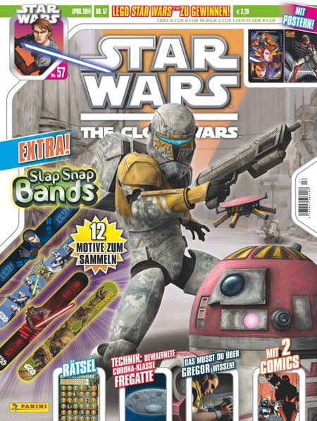 Star Wars Clone Wars Magazin 57  - Das Cover