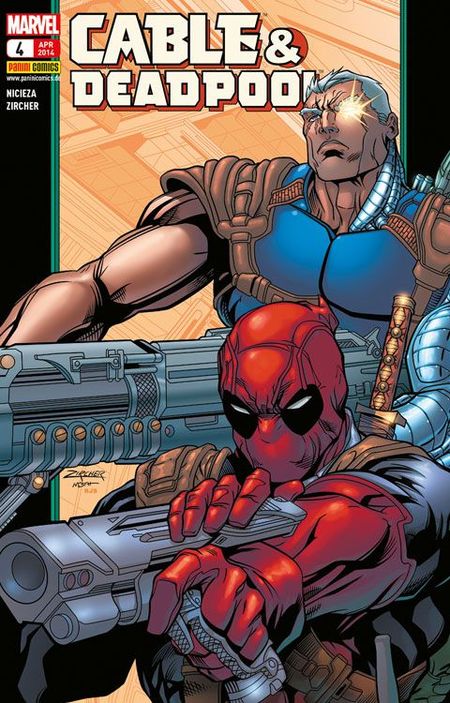 Cable & Deadpool 4  - Das Cover